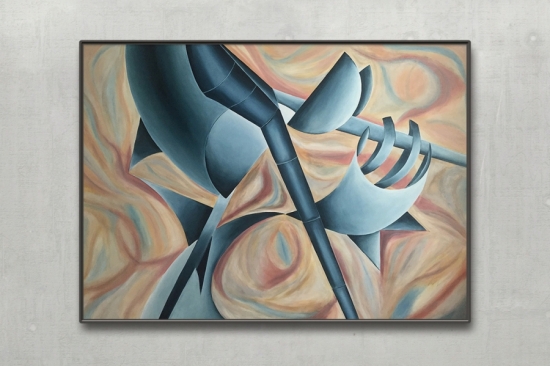 Dance (Oil on Canvas 47x65in...120x165cm)